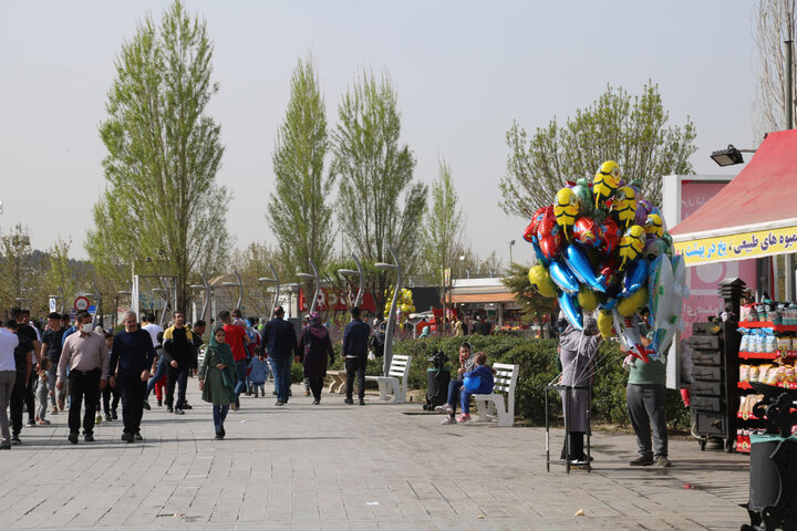 استقبال کم‌سابقه شهروندان از مراکز تفرجگاهی منطقه ۲۲ تهران در سیزده بدر
