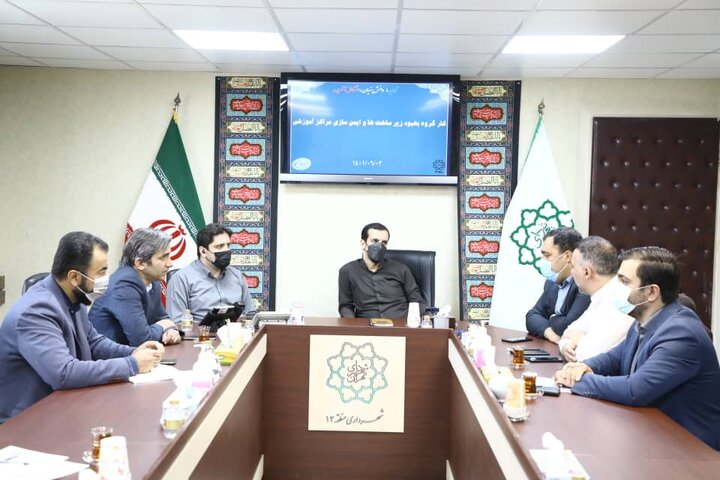 بهبود زیرساخت‌ها و ایمن‌سازی مراکز آموزشی منطقه۱۳ تهران در آستانه ماه مهر
