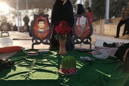 برگزاری آئین “پنجه” در گلزار شهدا و آرامستان شهر نوش آباد