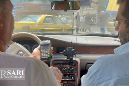 تاکسی‌های ساری به دستگاه کارتخوان مجهز می‌شوند / پرداخت کرایه با کارت‌های بانکی