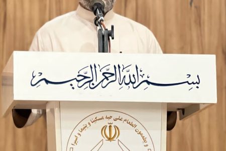 پیام تبریک امام جمعه اهل سنت شهر پارسیان به مناسبت انتصاب مهندس احسان سالمی به عنوان فرماندار شهرستان پارسیان