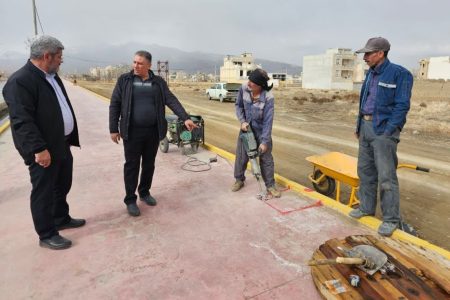 بازدید سرزده شهردار گلپایگان از روند اجرای پروژه تأمین روشنایی پیاده راه بلوار امام رضا(ع)