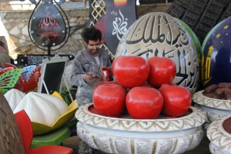 آماده سازی المان های نوروز و رمضان ۱۴۰۴ در گلپایگان