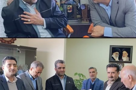 دیدار مدیریت شهری شهرضا با فرماندار جدید دهاقان