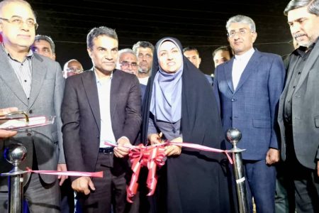 افتتاح بوستان گل محمدی در بندرعباس با حضور مسئولان استانی و شهری
