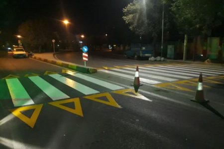 ۳۰۰ کیلومتر از معابر اصفهان در آستانه سال نو خط کشی شد