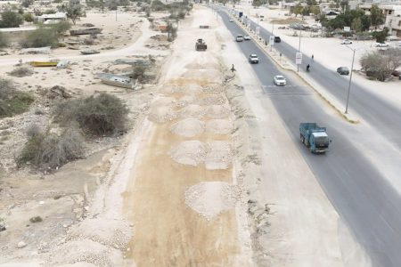 آغاز پروژه تعریض و ساماندهی ورودی شمالی شهر رمکان با مشارکت سازمان منطقه آزاد قشم