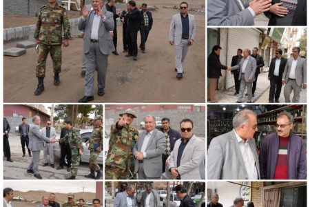 بازدید میدانی شهردار بیرجند از پروژه‌های عمرانی خیابان معلم