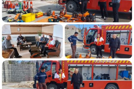 همکاری جمعیت هلال احمر شهرستان نایین با شهرداری انارک در نوروز ۱۴۰۴