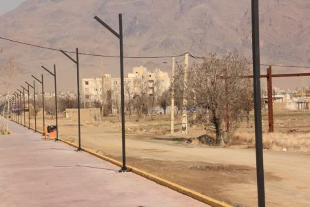 مسیر سلامت بلوار امام رضا (ع) گلپایگان روشن شد