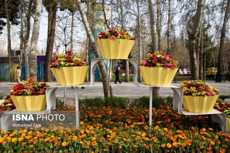 اجرای طرح های گسترده زیباسازی شهر ابهر در آستانه نوروز