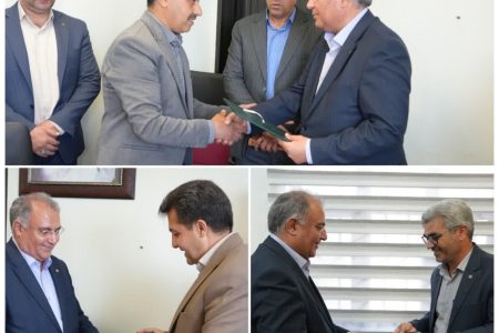 تکریم و معارفه رؤسای دو سازمان در شهرداری بیرجند