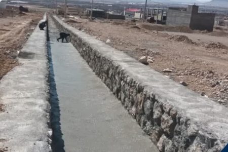 احداث کانال دفع آب‌های سطحی در شهرک امیرکبیر شهرضا با اعتبار ۳۵ میلیارد ریالی