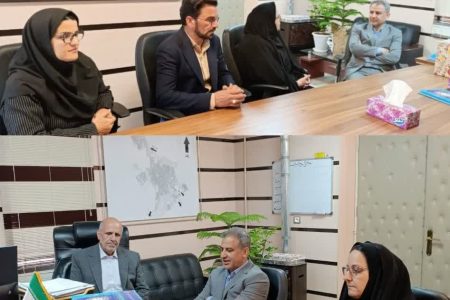 دیدار مدیریت شهری شهرضا با رئیس جدید شبکه بهداشت شهرستان