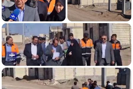 بازدید رئیس مرکز نوسازی و منابع انسانی وزارت راه و شهرسازی از سایت نهضت ملی کوهپایه