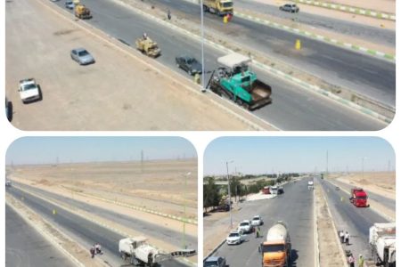 شهردار کوهپایه: عملیات بهسازی روکش آسفالت ضلع جنوبی بلوار امام رضا (ع) اجرا شد