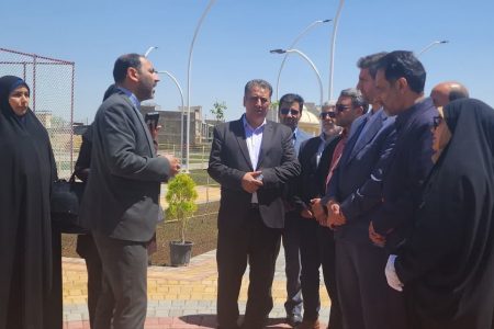 بوستان شورا (جاده قدیم اصفهان) در گلپایگان افتتاح شد