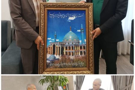 دیدار مشترک شهرداران بادرود و کاشان