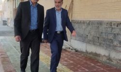 بازدید رئیس شورای شهر و سرپرست شهرداری شهرضا از روند عملیات موزاییک فرش خیابان امیرکبیر
