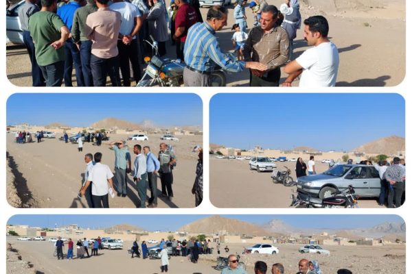 تحویل اراضی یک الی پنجاه طرح نهضت ملی مسکن شهر انارک